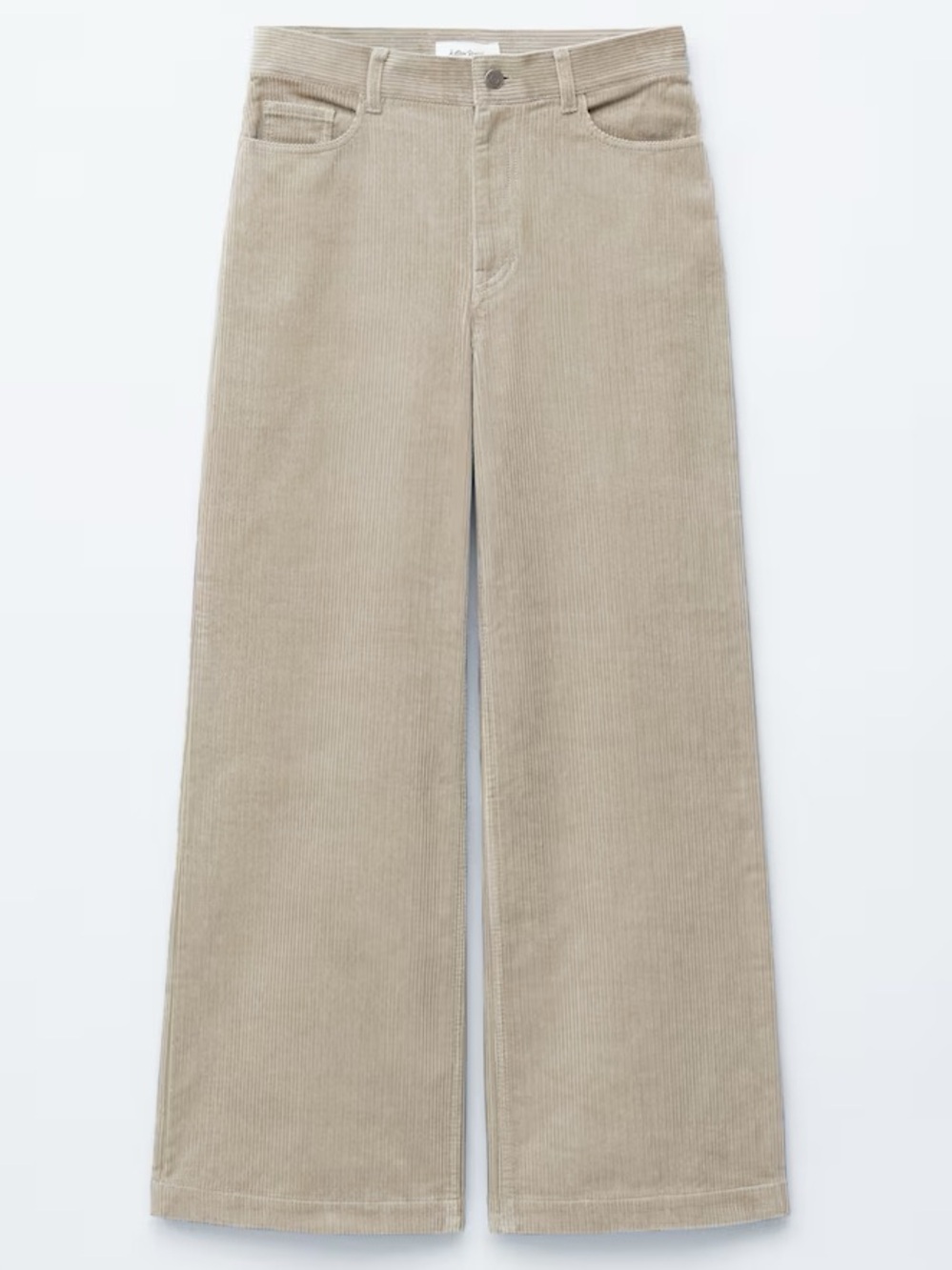 H&M Divided Corduroy Straight Wide Pants